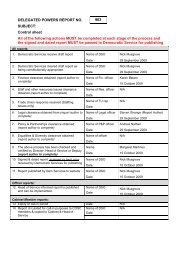 Control sheet All of the following actions MUST be completed at ...