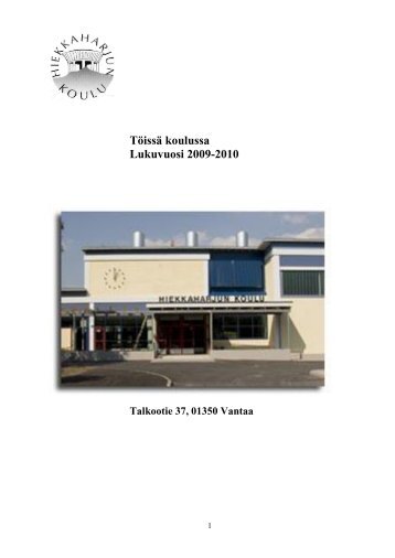 Töissä koulussa