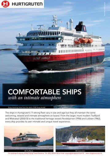 COMFORTABLE SHIPS - Viking Travel Solutions