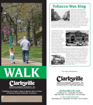 Walk Clarksville Visitor Guide