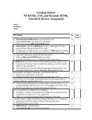 RA8 Grading Rubric - CIS