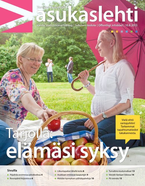 Asukaslehti 4/2013 - Vantaan kaupunki