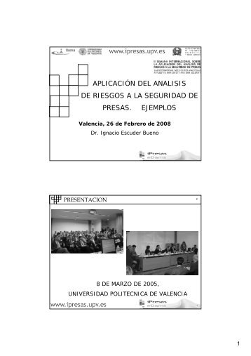 Curso riesgos - grupo espaÃ±ol.pdf - iPresas - UPV