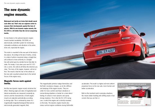 Porschenews 01/2009 Go your own way. The new Cayman.