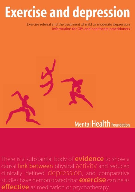 Exercise And Depression