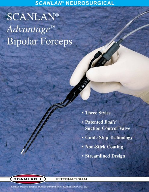 SCANLAN® Advantage™ Bipolar Forceps - febarsrl.it