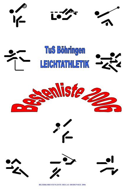 Bezirksbestenliste 2006 / Ergebnisse vom TuS BÃ¶hringen