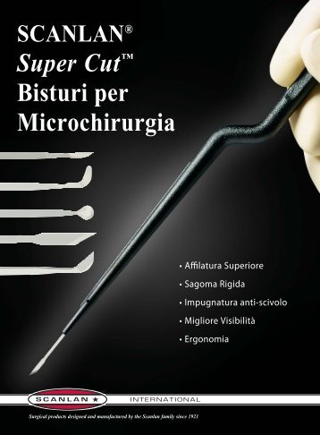 SCANLAN® Super Cut™ Bisturi per Microchirurgia - febarsrl.it