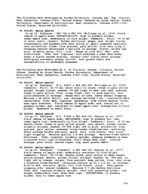 Plant Inventory No. 204, Part II - Germplasm Resources Information ...