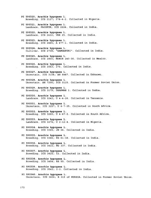 Plant Inventory No. 204, Part II - Germplasm Resources Information ...