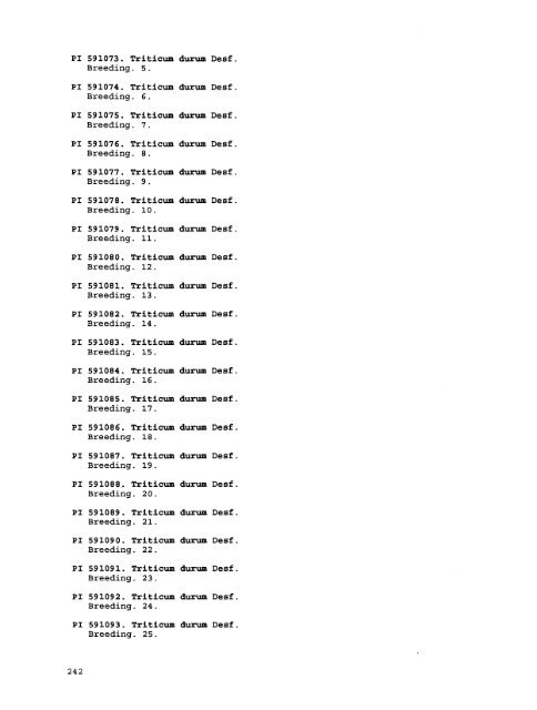 Plant Inventory No. 204, Part II - Germplasm Resources Information ...