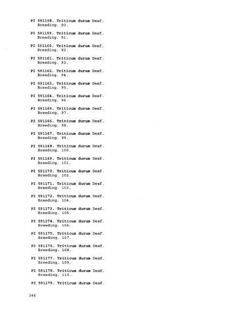 Plant Inventory No. 204, Part II - Germplasm Resources Information ...