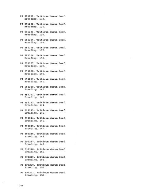 Plant Inventory No. 204, Part II - Germplasm Resources Information ...