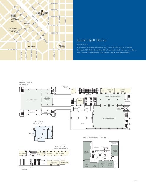 Conference Hotel Floor Plan - IACA