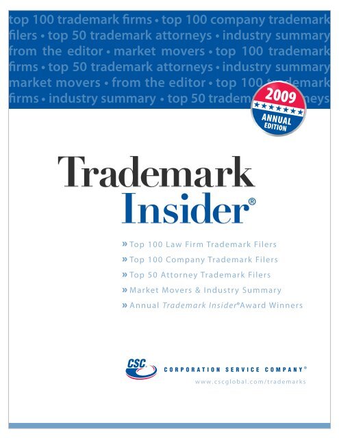 Trademark Insider - Corporation Service Company