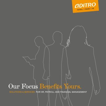 Our FocusBenefits Yours. - Aditro