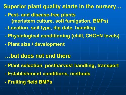 Soilborne Pathogen Control in UC Cultivars, Kirk Larson