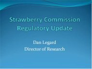 Regulatory Update, Dan Legard
