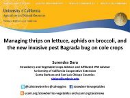 Dara-Managing Vegetable Pests - Santa Barbara County ...