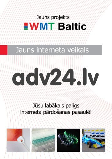 Jauns interneta veikals - adv24