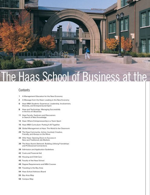 TheBerkeleyMBA - Full-time MBA Program, Haas School of ...