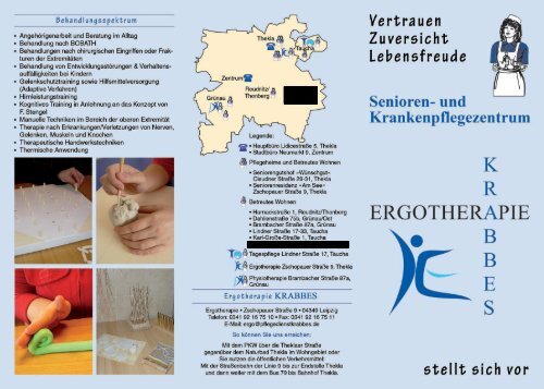 Ergotherapie Flyer