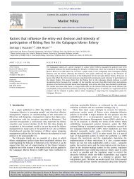 Factors that influence the entry–exit decision and intensity of ...