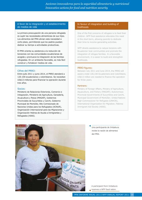 Informe Anual Annual Report Ecuador 2011 - Adaptation Fund