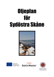 Oljeplan för Sydöstra Skåne - Baltic Master