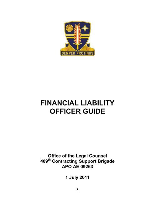 Flipl Home Page 409th Contracting Support Brigade
