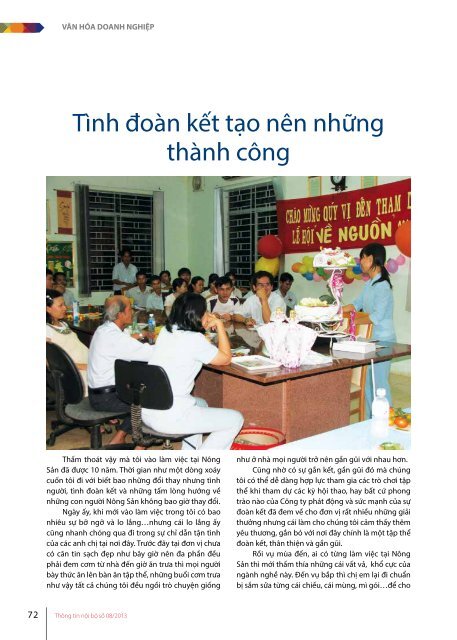 THÃNG TIN Ná»I Bá» - TÃ­n NghÄ©a