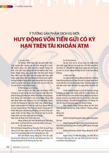 THÃNG TIN Ná»I Bá» - TÃ­n NghÄ©a