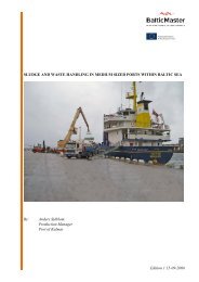 Sludge and Waste Handling in Medium Sized Ports - Baltic Master