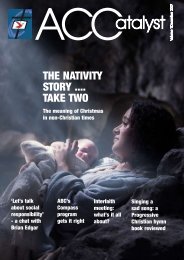 the nativity story .... take two - Assembly of Confessing Congregations