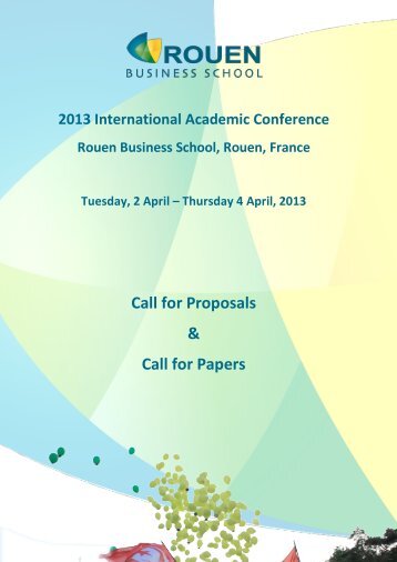 International Academic Conference 2013 - NEOMA Business School