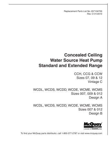 WCDL,WCDS,WCDD,WCDE,WCME,WCMS Sizes 007 - HTS Texas