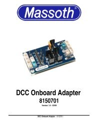 DCC Onboard Adapter 8150701