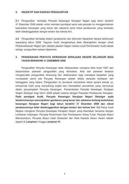 negeri selangor - Jabatan Audit Negara