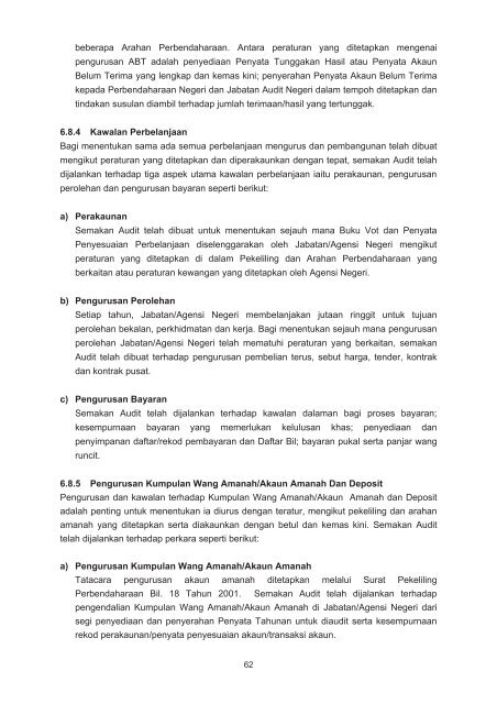 negeri selangor - Jabatan Audit Negara