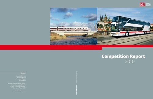 Market & Competition - Deutsche Bahn AG