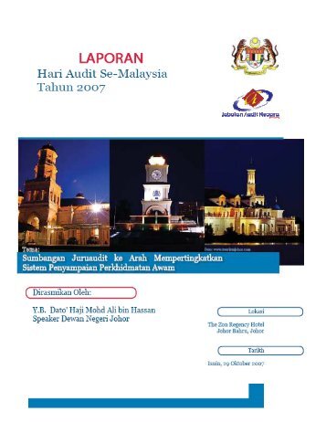 laporan hari audit se malaysia tahun 2006 - Jabatan Audit Negara