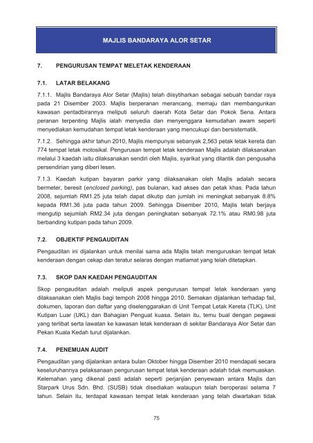 LAPORAN - Jabatan Audit Negara