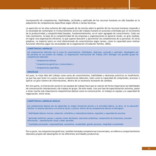 Módulo 1. Empresas, entorno empresarial y territorio - ADEC