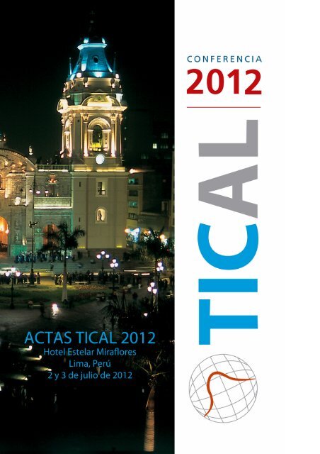 ACTAS TICAL 2011 - tical 2013 - RedCLARA