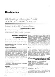 vox pediatrica 18-2-2011.indd - Sociedad de PediatrÃ­a de AndalucÃ­a ...