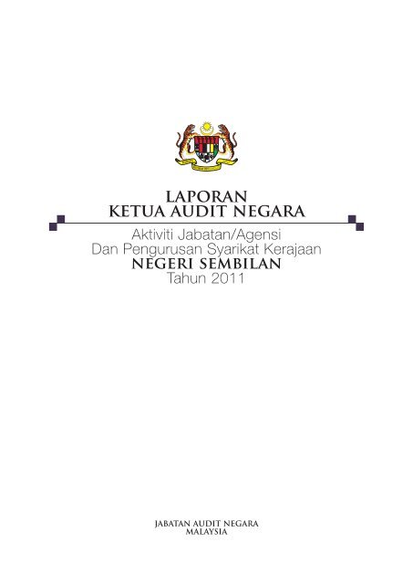 negeri sembilan - Jabatan Audit Negara