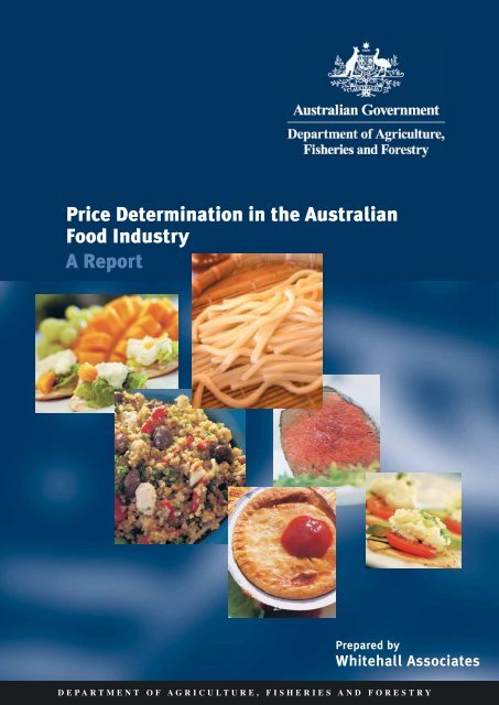 Price Determination in the Australian Food Industry A Report