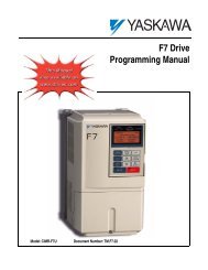 Parameters - elevator controls elevator drives