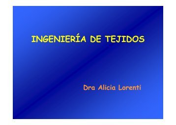 INGENIERÃA DE TEJIDOS