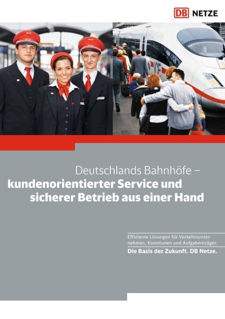 Deutschlands BahnhÃ¶fe â€“ kundenorientierter Service und sicherer ...